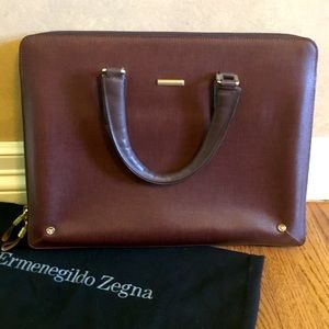 ❌SOLD❌ Chocolate Brown Briefcase & Laptop Bag